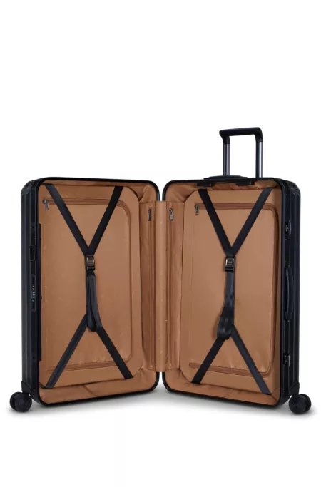 BOSS | Samsonite 71L suitcase in anodised aluminium