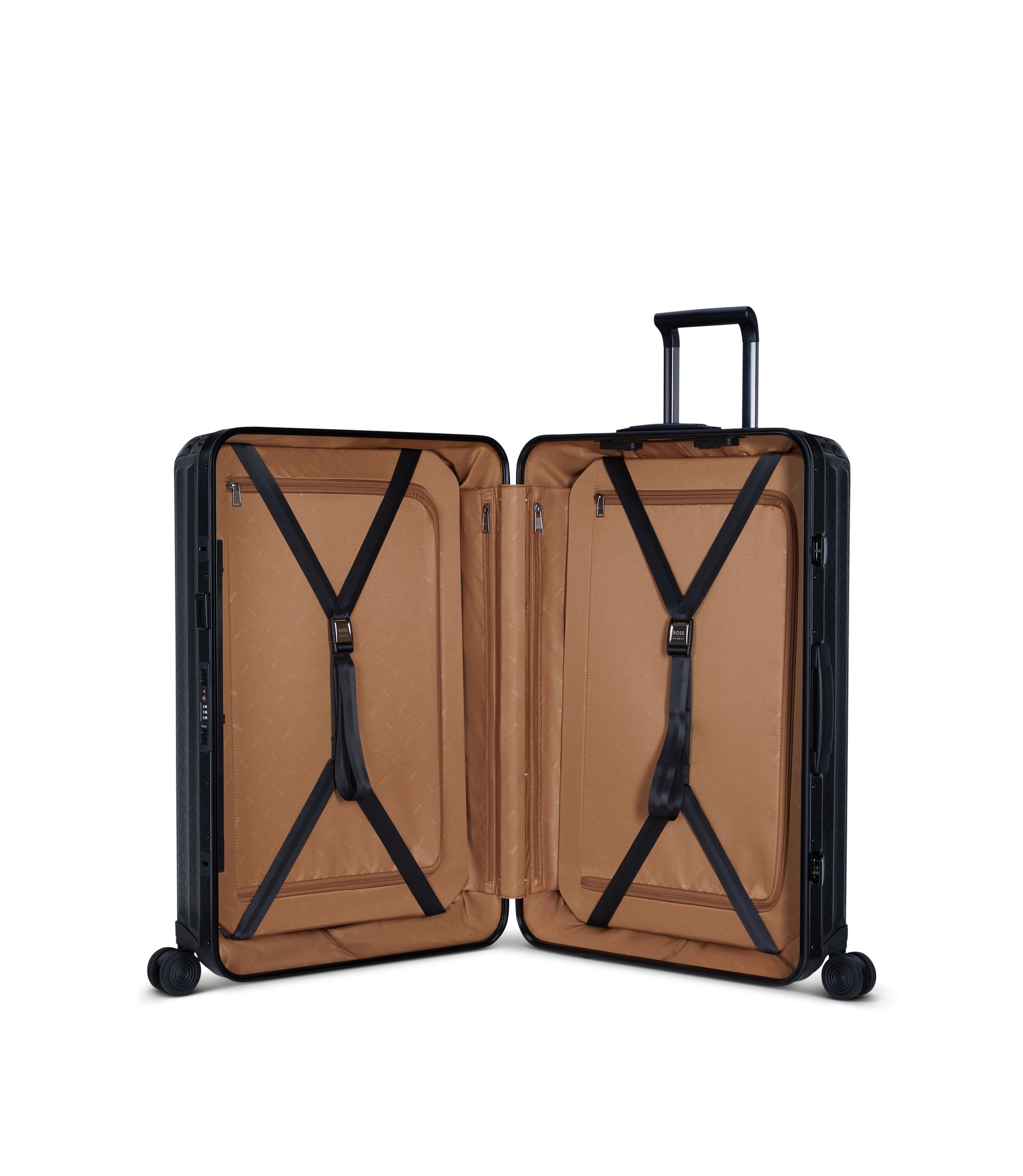 【限定コラボ品】BOSS Samsonite キャリーケース ブラック Hugo Boss | Samsonite コレクション | Samsonite Japan