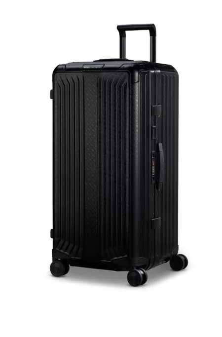 Maleta tipo baúl BOSS | Samsonite de 106 litros en aluminio anodizado