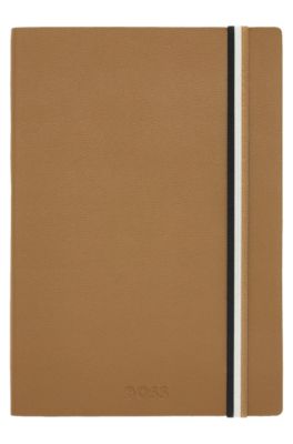 Camel A5 notebook and rollerball pen set, Brown