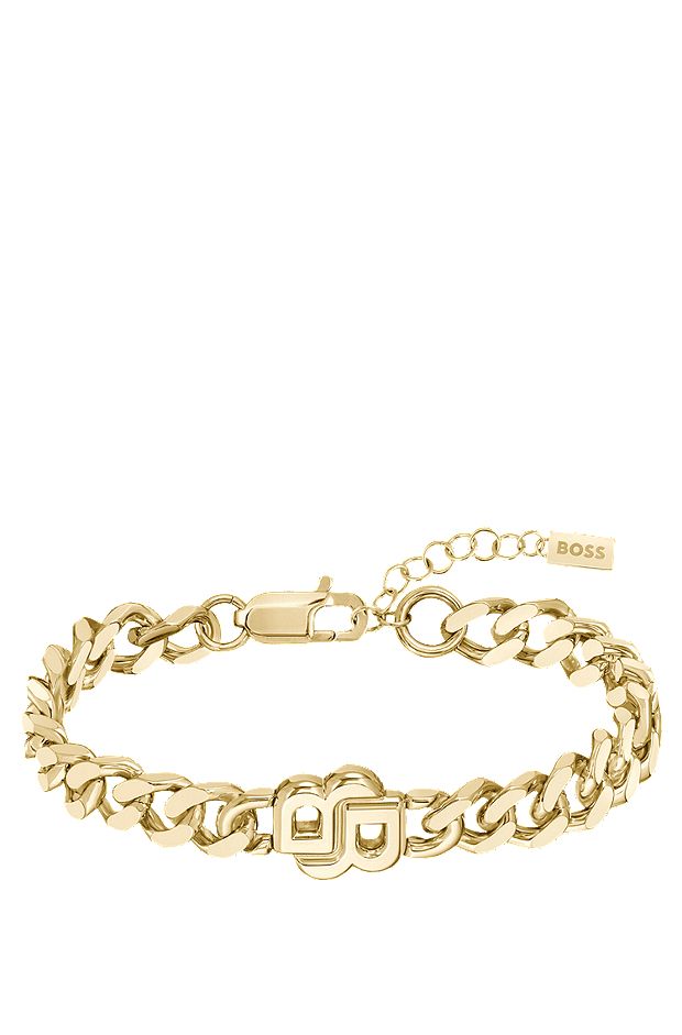 Gold-tone bracelet with Double B monogram, Assorted-Pre-Pack