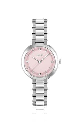 Hugo boss sale watches pink