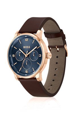 Hugo boss men's blue on sale watch