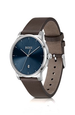 Hugo boss officer best sale watch