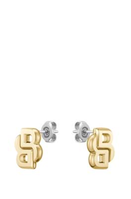 Gold-tone earrings with Double B monogram 1