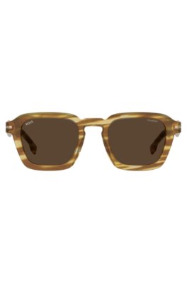 Boss Limited-edition Italian-crafted sunglasses in patterned acetate övrigt herr – bild 2