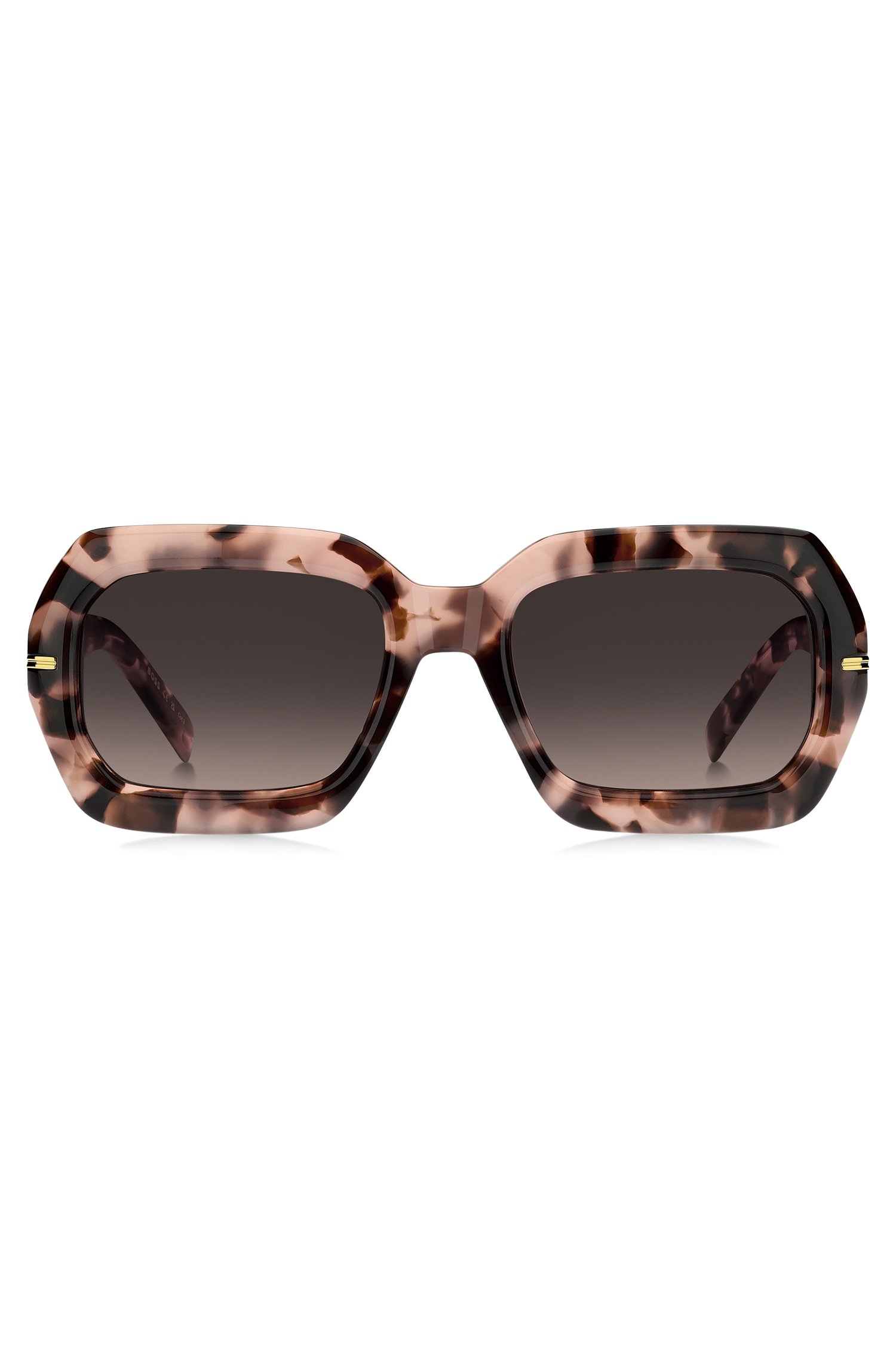 Boss Pink-Havana sunglasses with gold-tone hinges solglasögon dam – bild 2