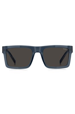 Hugo Transparent-blue sunglasses with grey lenses övrigt herr – bild 2