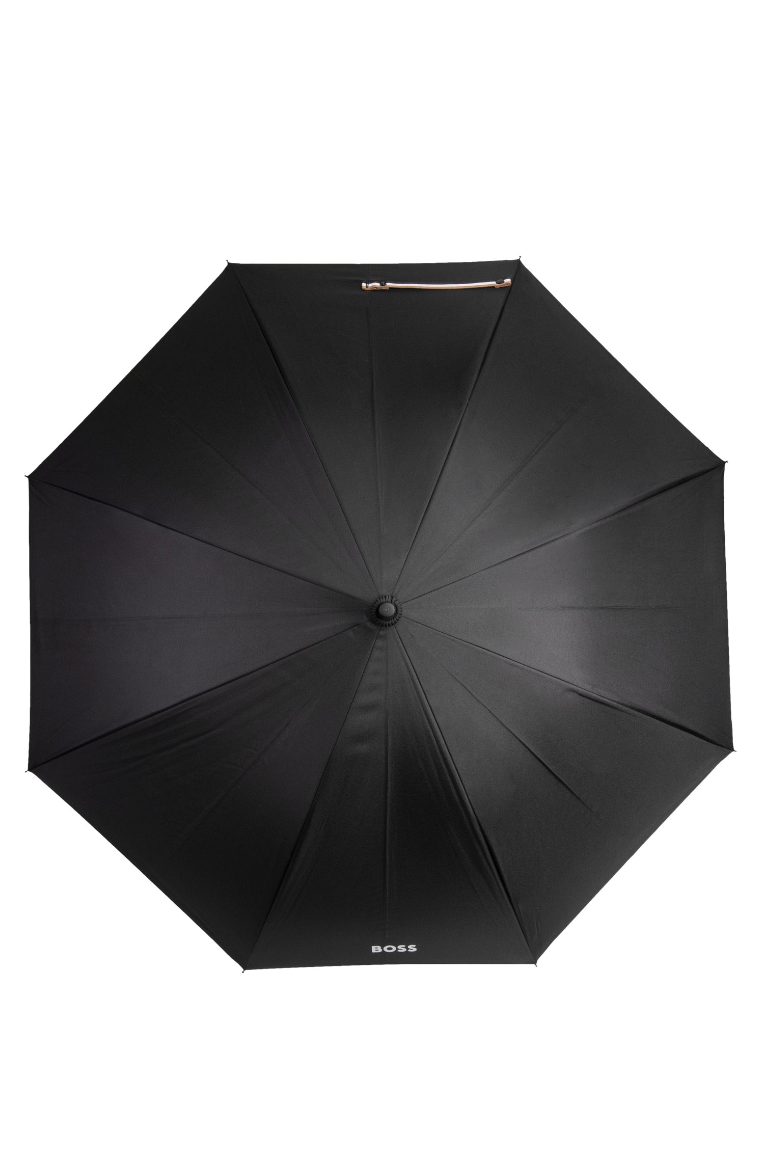 Boss pocket umbrella with camel interior paraplyer & tech herr – bild 4