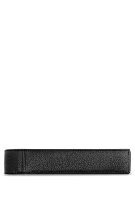 Boss Grained-leather pen pouch korthållare herr – bild 3