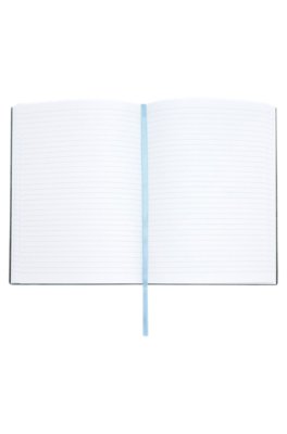 Boss A5 notebook in pastel-blue faux leather övrigt herr – bild 2