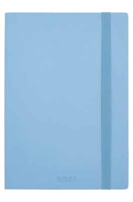 Boss A5 notebook in pastel-blue faux leather övrigt herr – bild 3