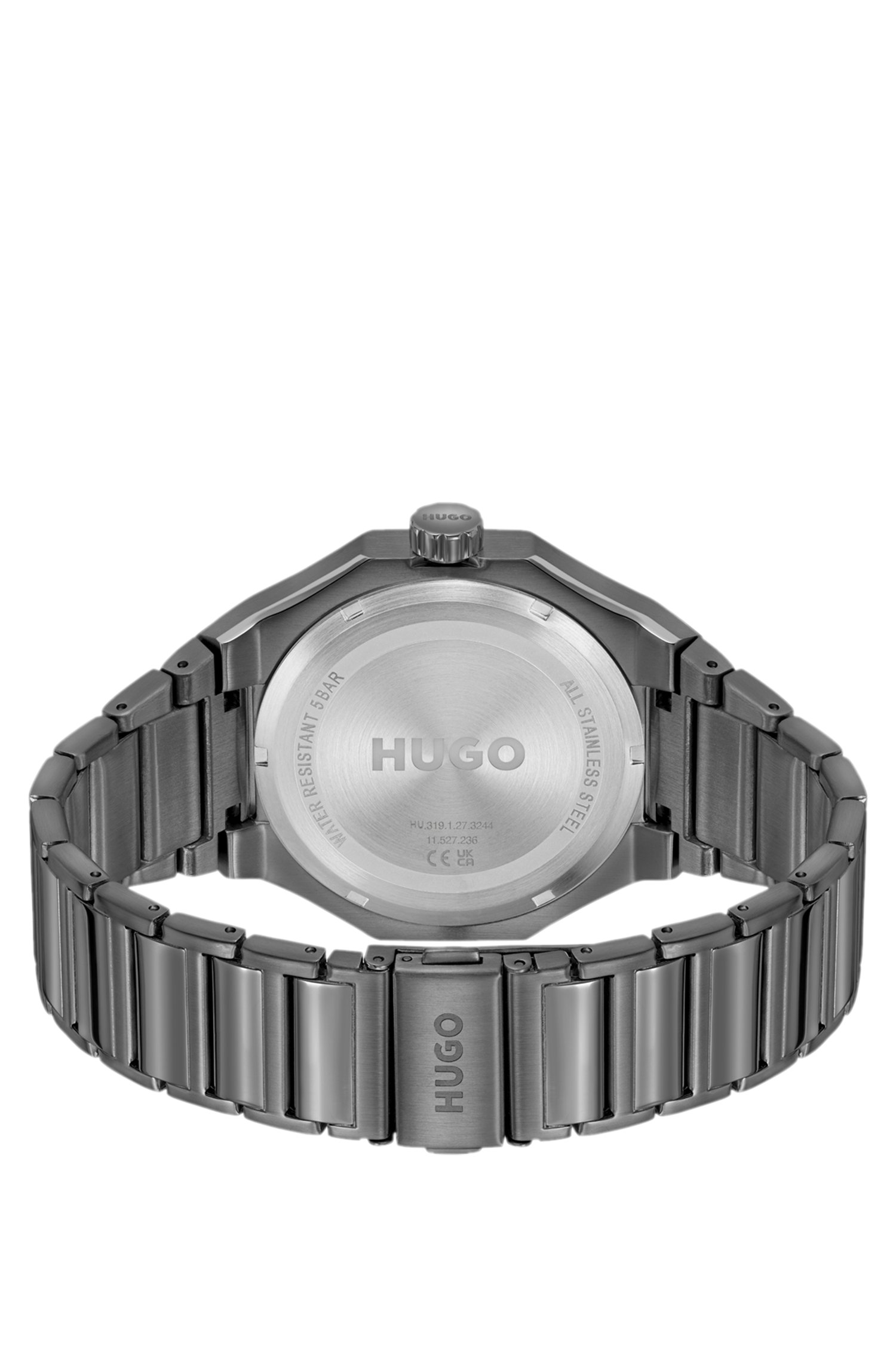 Hugo #GRAIL SPORT Black-plated watch with tonal dial klockor herr – bild 2