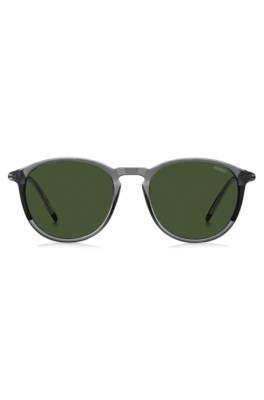 -acetate sunglasses with tubular metal temples 1