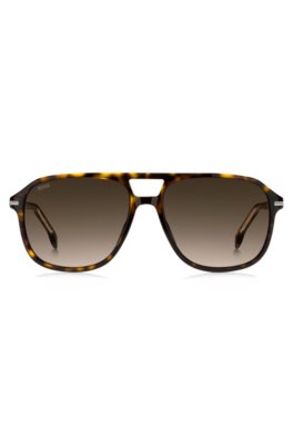 Hugo Boss Marrone Boss 1751/S 086/Ha Occhiali Da Sole Sfumato - Immagine 2