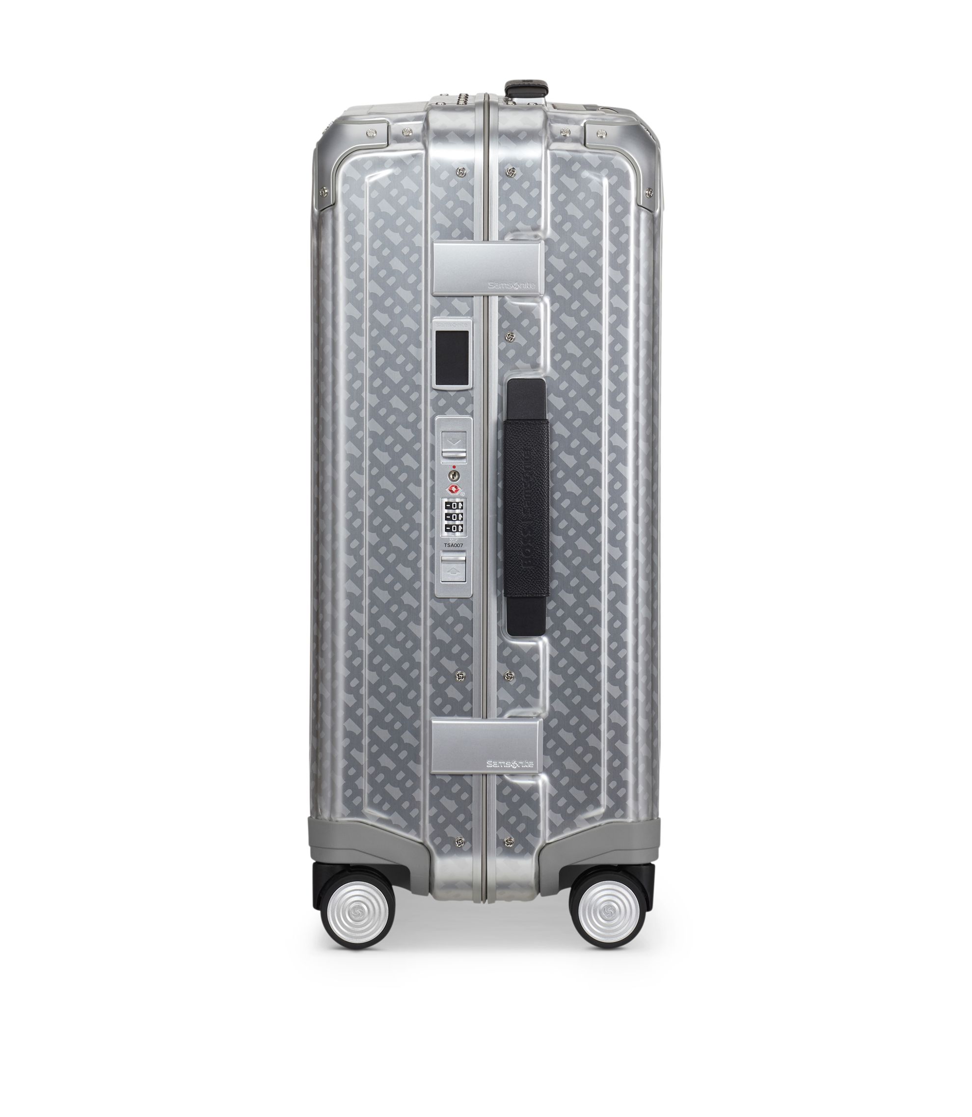 BOSS - BOSS x Samsonite シルバーアルミニウム キャビンサイズ スーツ