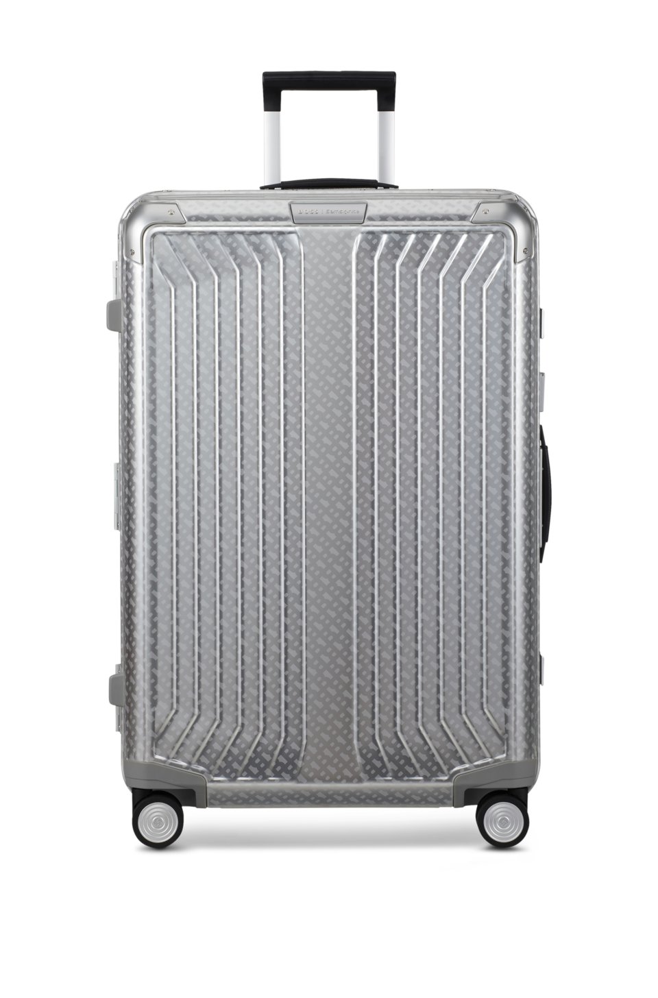 Samsonite silver-tone aluminium suitcase 76cm