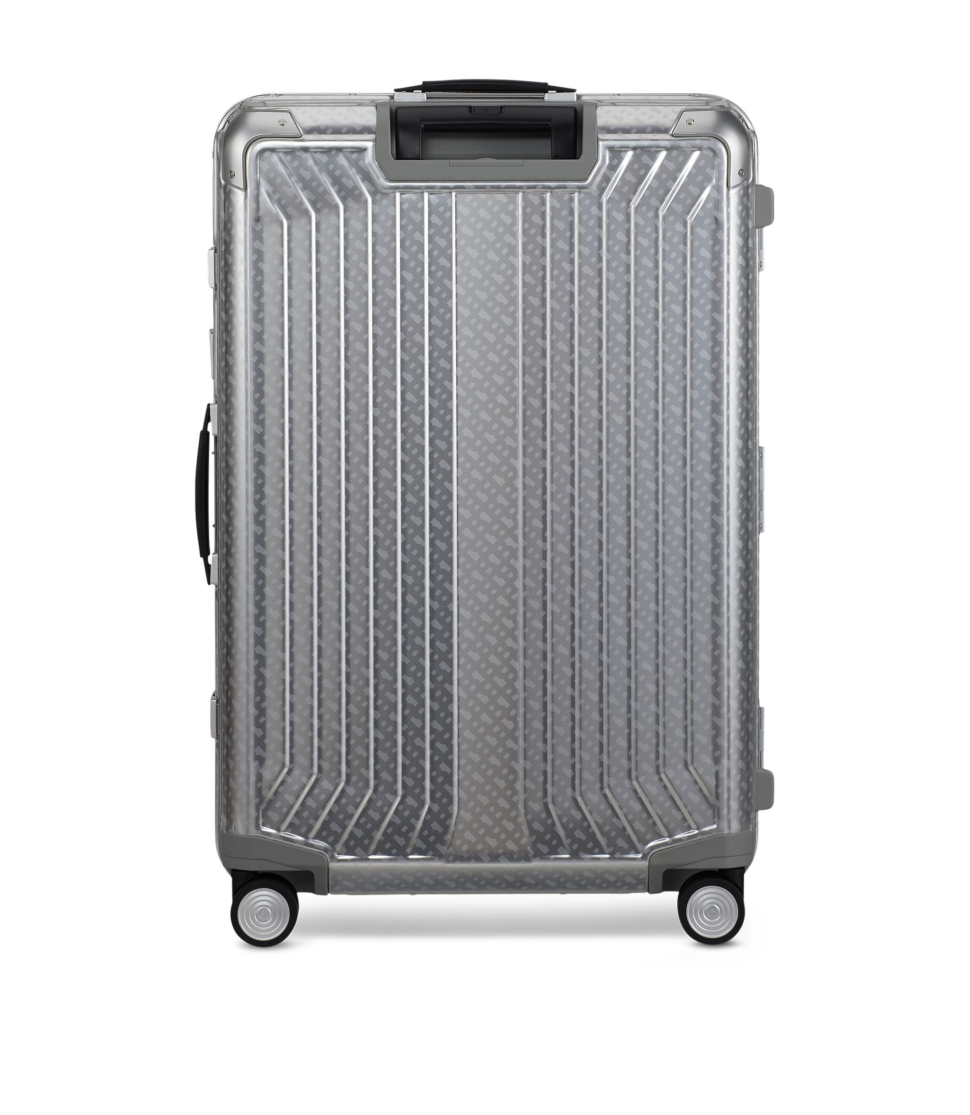 BOSS - BOSS x Samsonite シルバーアルミニウム スーツケース BOSS - BOSS x Samsonite シルバーアルミニウム スーツケース