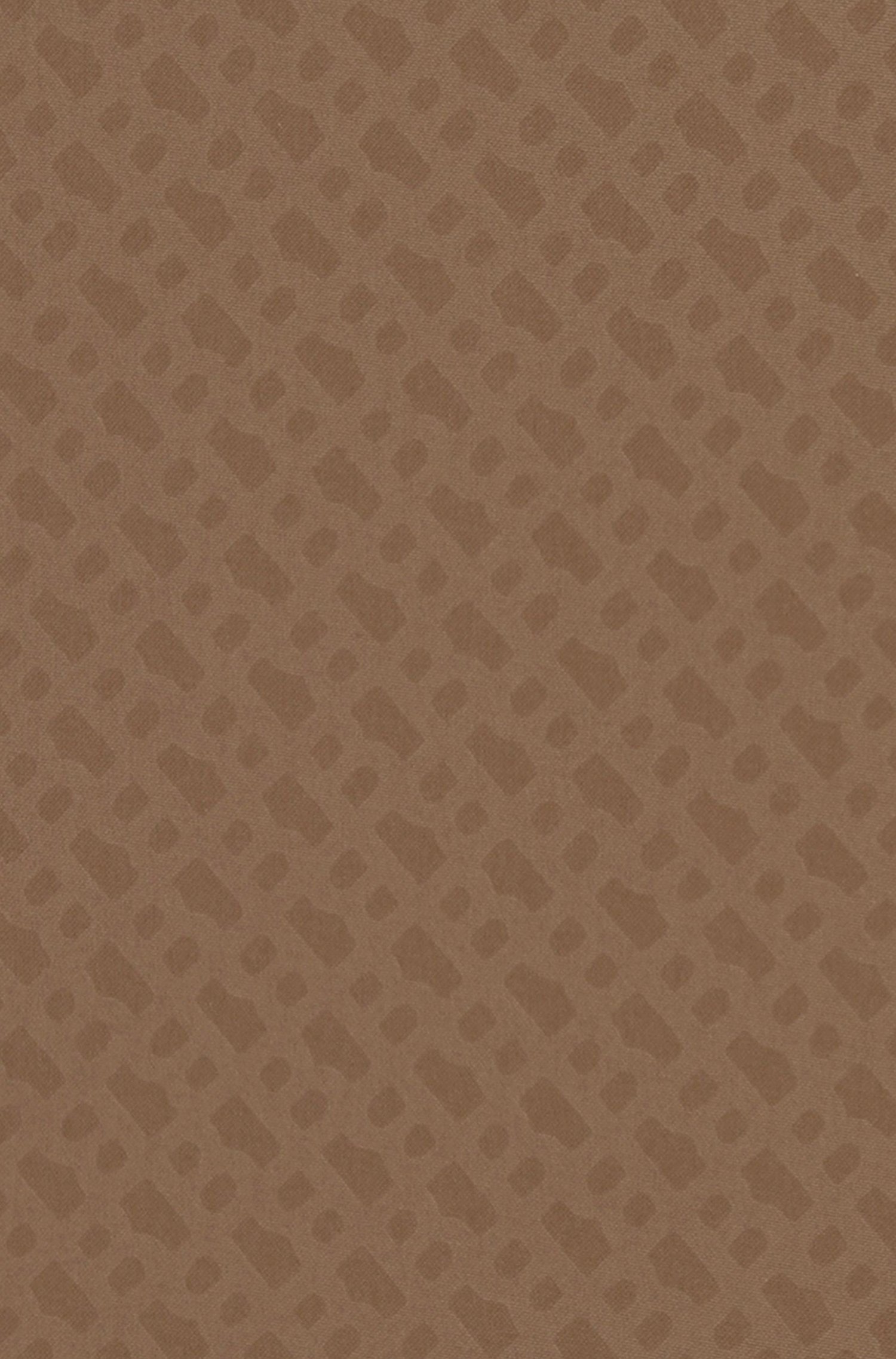 Boss Monogram-canopy pocket umbrella in camel paraplyer & tech herr – bild 3