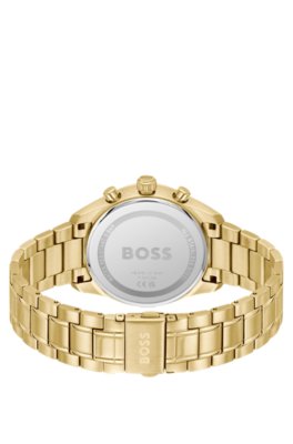Boss Grand Prix 40 gold-tone watch analoga klockor herr – bild 2
