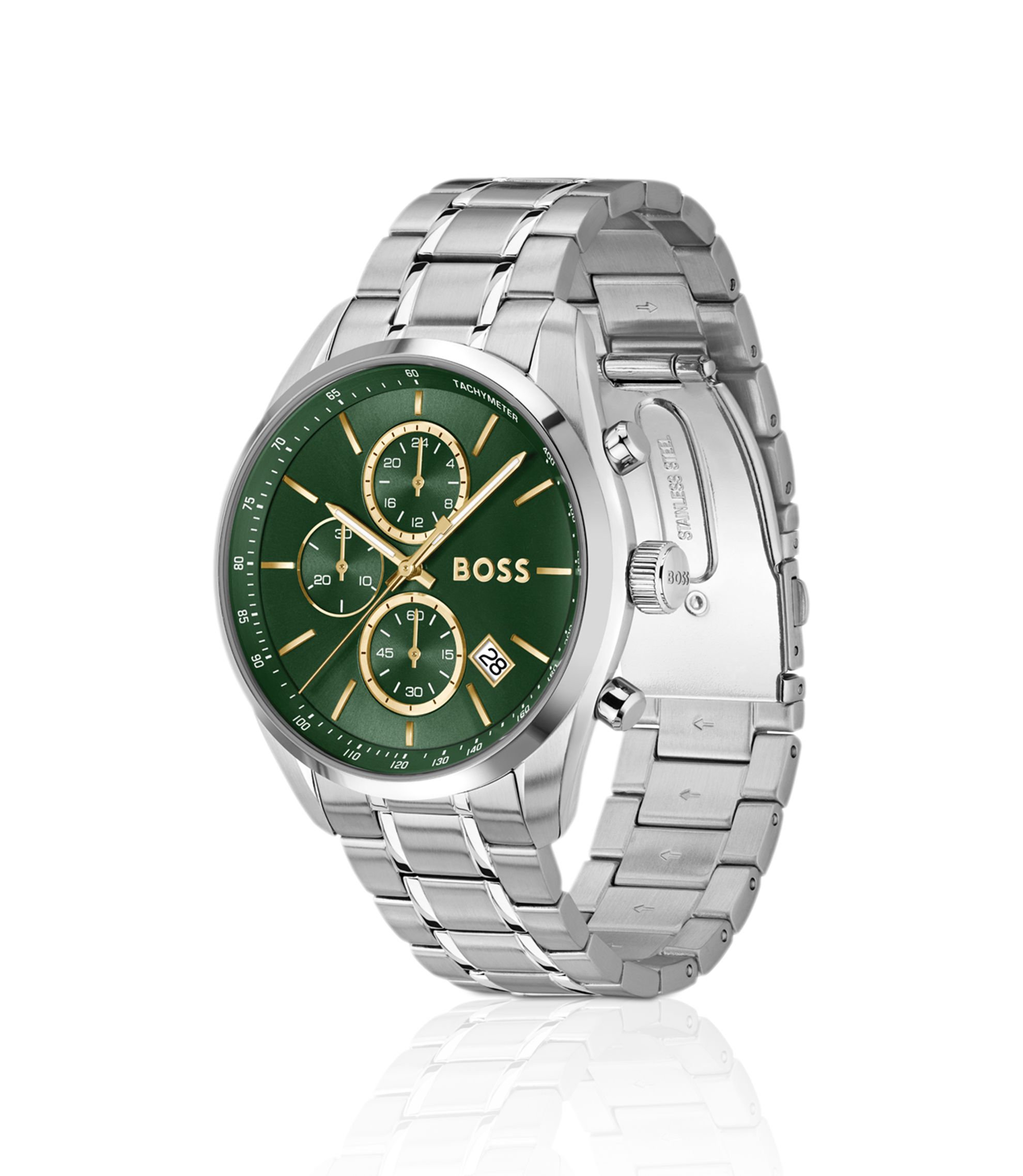 HUGO BOSS イヤフォン オリーブグリーン BOSS - GRAND PRIX 44 Green