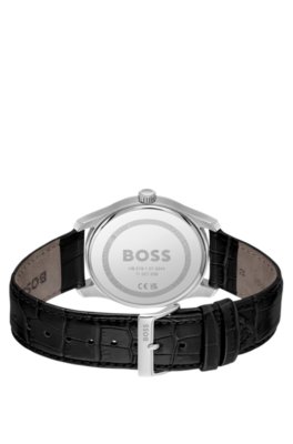 Boss Principle Master leather-strap watch analoga klockor herr – bild 2