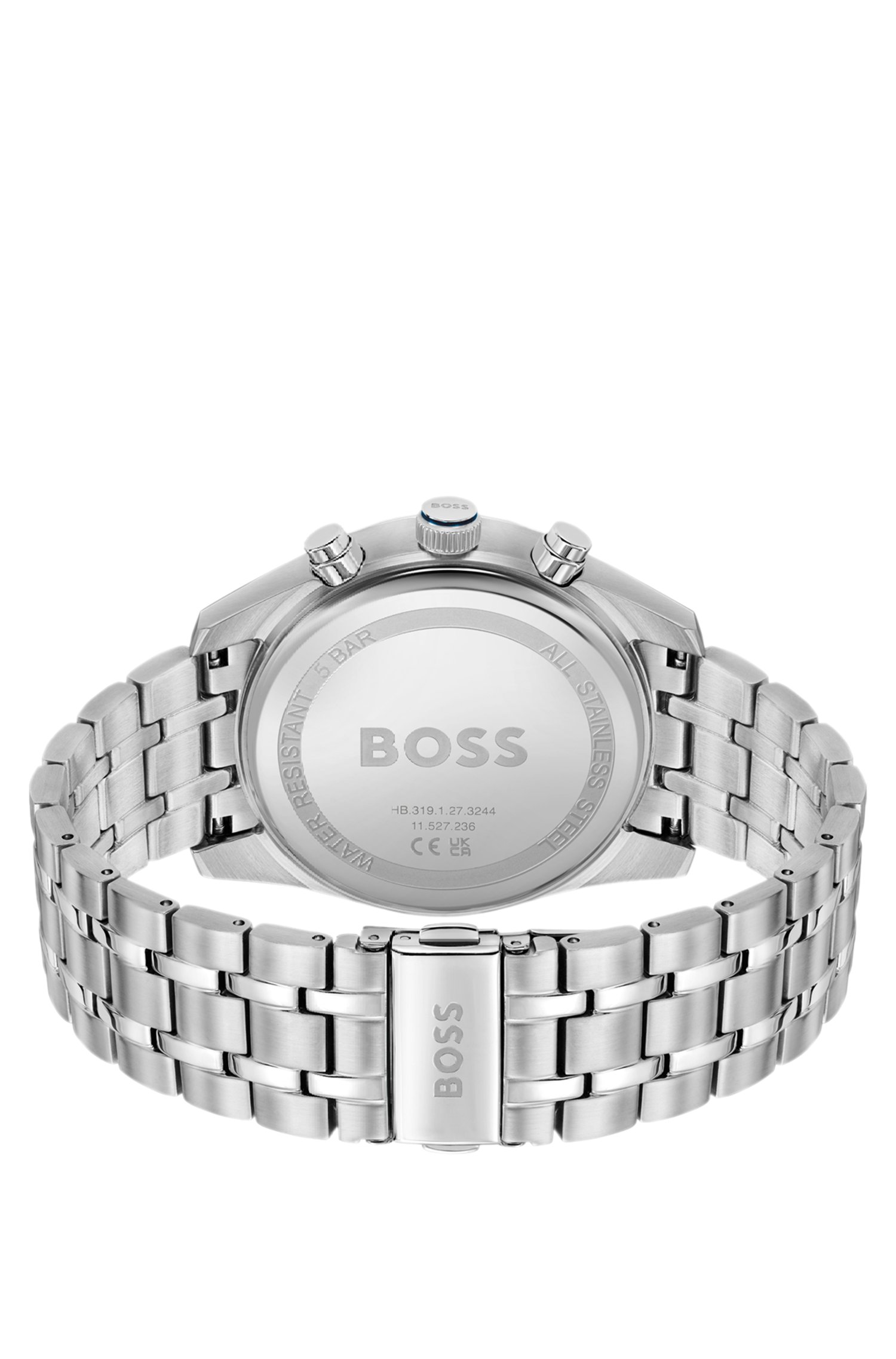 Boss Sky Traveller silver-tone watch klockor herr – bild 2