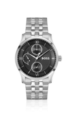 Silver-tone watch