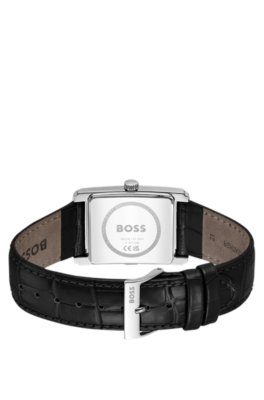 Boss Principle Dress embossed-strap watch analoga klockor herr – bild 2