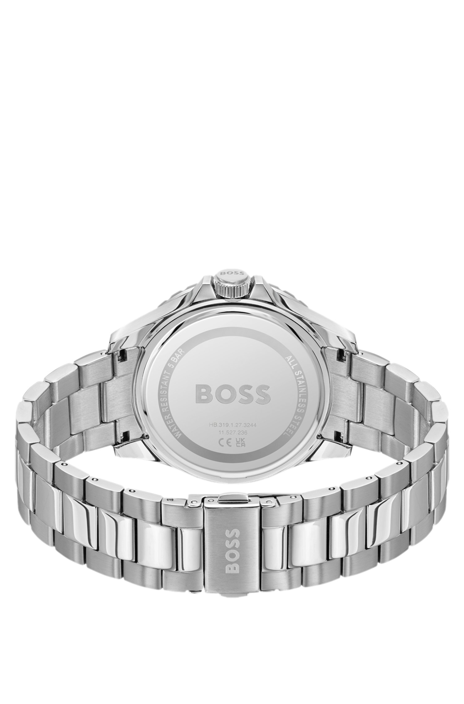 Boss TROPER SPORT Green-dial watch with steel bracelet klockor herr – bild 2
