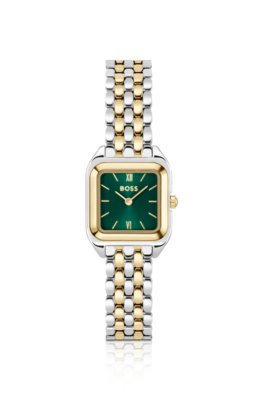 Mae Petite two-tone watch