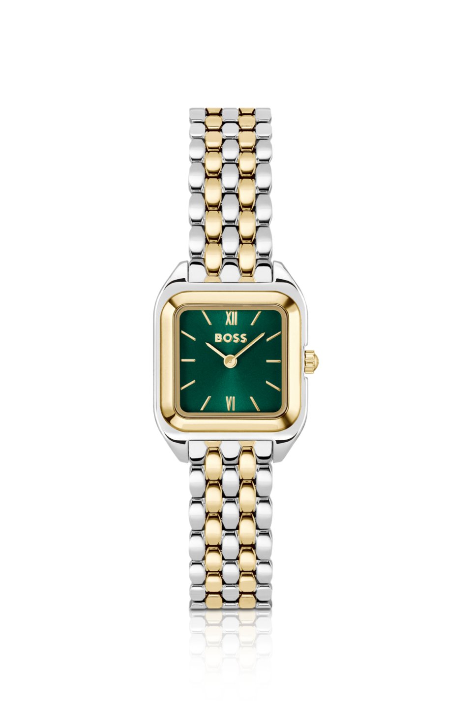 Mae Petite two-tone watch