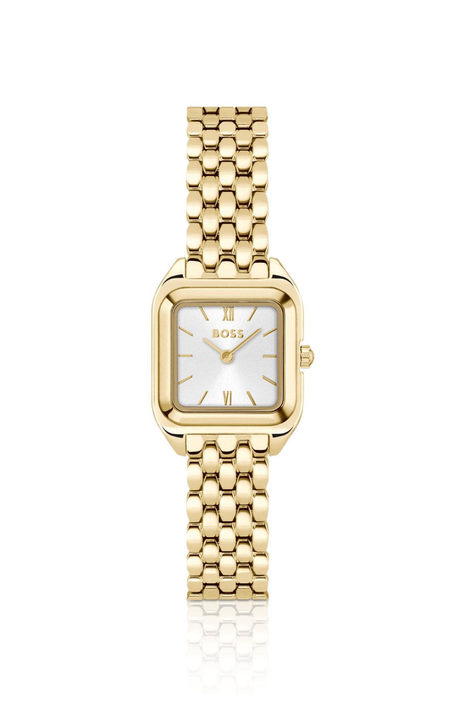 Mae Petite gold-tone watch