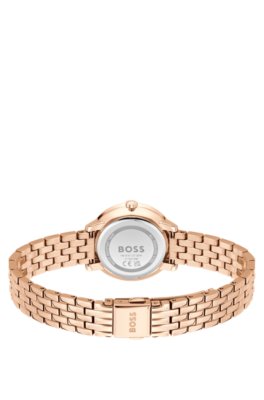 Boss Carnation-gold-effect watch with grey dial analoga klockor dam – bild 2