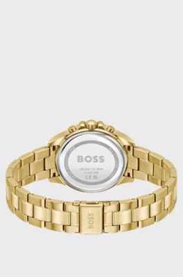 Alley gold-tone watch with crystal-embellished dial, Assorted-Pre-Pack