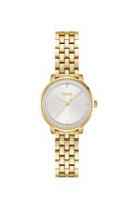 Orologio dorato con quadrante bianco-argento, Color oro