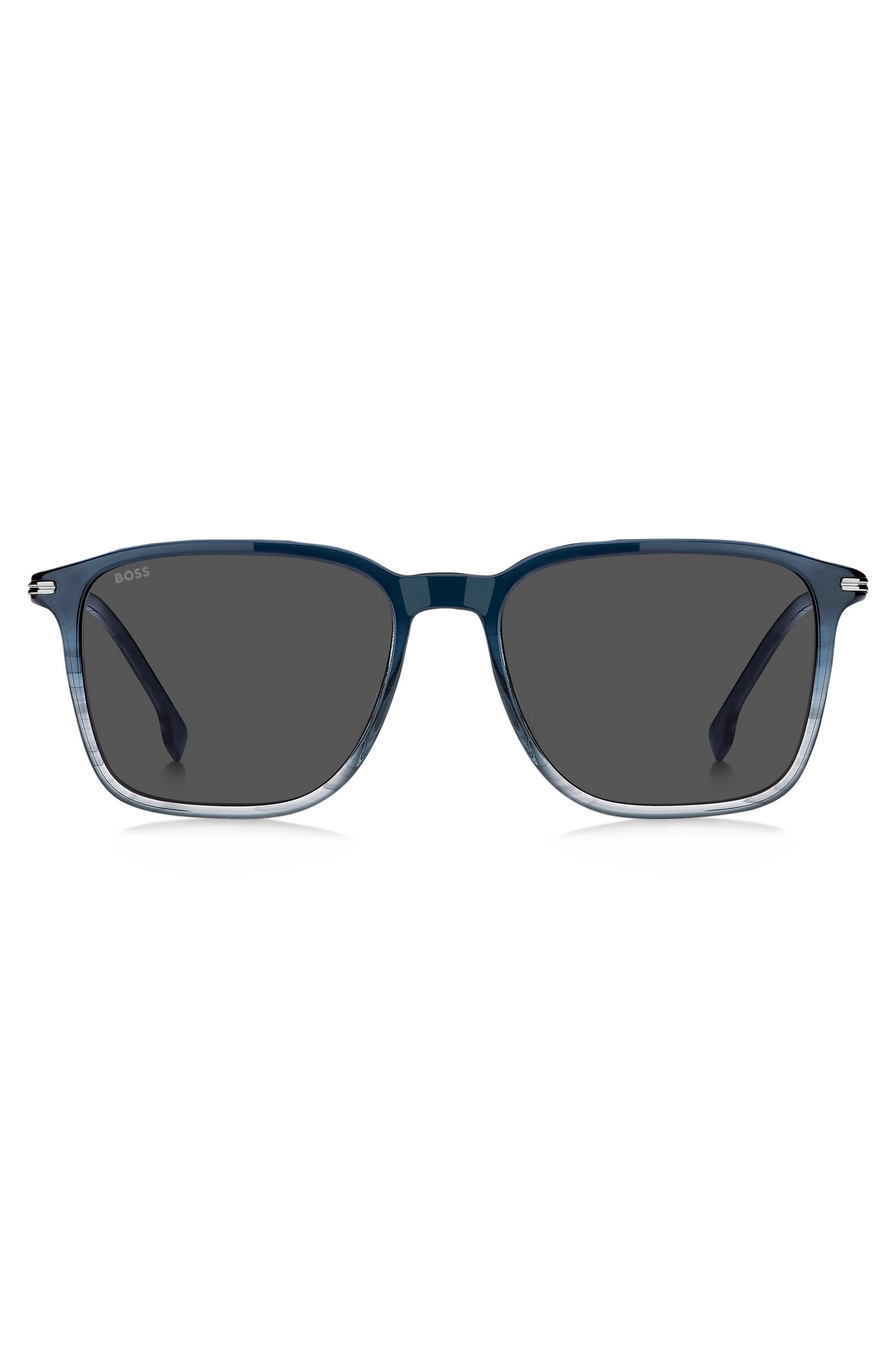 Boss Degradé-blue sunglasses with striped detail solglasögon herr – bild 2
