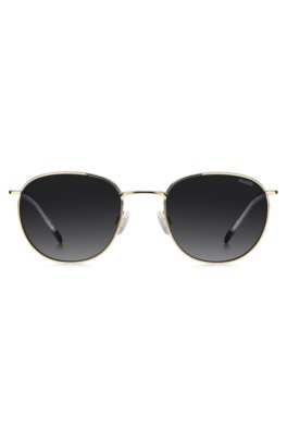 Hugo Gold-tone sunglasses with logo detail övrigt herr – bild 2