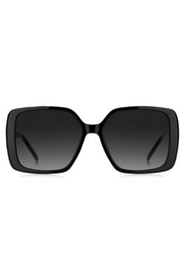 Black sunglasses with Double B monogram, Black