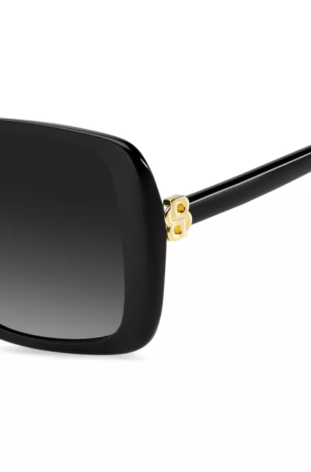 Black sunglasses with Double B monogram