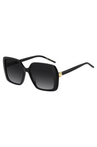 Black sunglasses with Double B monogram, Black