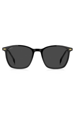 Boss Black-acetate sunglasses with temple logo övrigt herr – bild 2