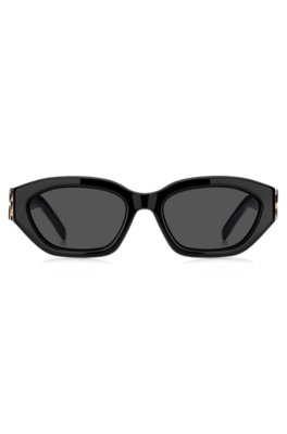 Boss Black-acetate sunglasses with Double B monogram solglasögon dam – bild 2