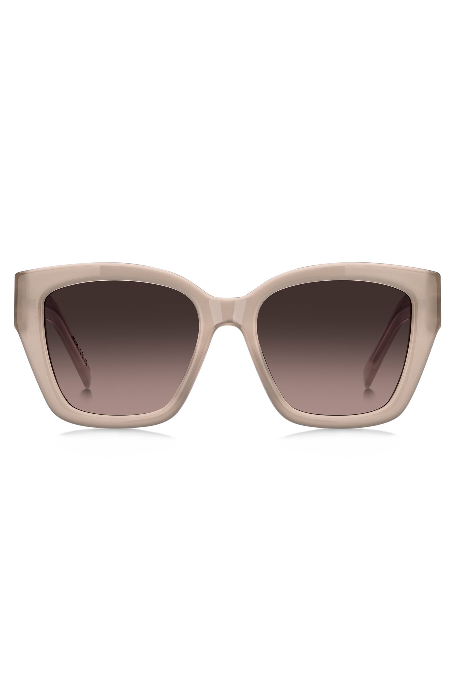 Boss Nude-acetate sunglasses with Double B monogram solglasögon dam – bild 2