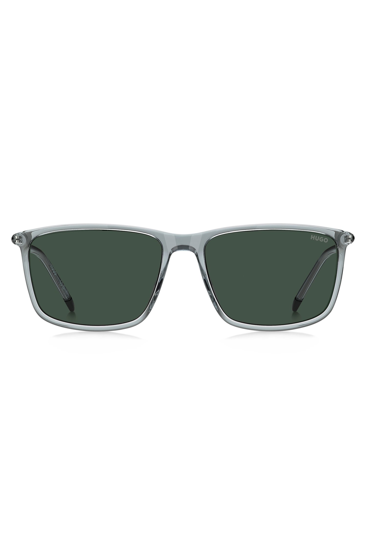 Hugo Clear-acetate sunglasses with tubular temples flugor herr – bild 2