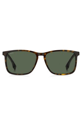 Boss Havana-acetate sunglasses with rubber temples flugor herr – bild 2