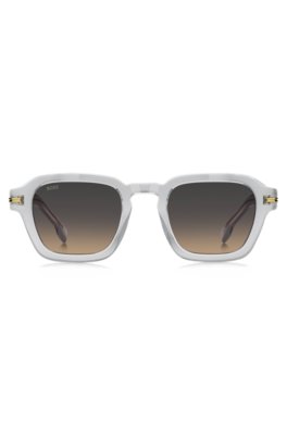 Boss Clear-acetate sunglasses with temple stripe flugor herr – bild 2