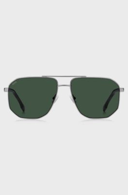 Double-bridge sunglasses with tortoiseshell trims, Assorted-Pre-Pack