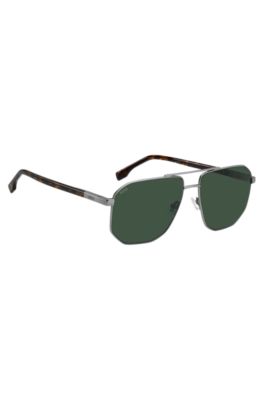 Double-bridge sunglasses with tortoiseshell trims, Assorted-Pre-Pack