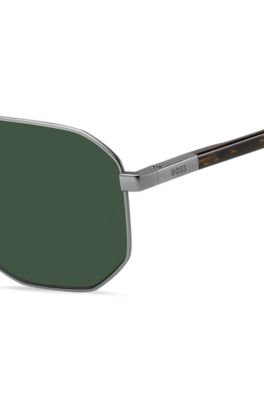 Double-bridge sunglasses with tortoiseshell trims, Assorted-Pre-Pack